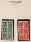 United States. 1900-1918 Mint Booklet Pane Collection, 22 Panes