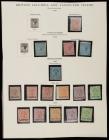 British Columbia & Vancouver Island. 1860-1869 Strong Mint Collection, 16 Stamps