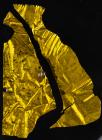 Apollo 11: Flown Thermal Mylar Film Coating, "Kapton Foil,"Two Large Segments