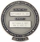 Robbins Medallion: Flown STS-86, Sterling Silver Medallion - 2