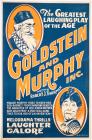 American Judaica Entertainment: Rare, Original, Early 20th Century Stone Litho Theater Poster