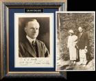 [Presidents] Calvin Coolidge and Herbert and Lou Henry Hoover