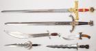 Five Fantasy Swords and Fixed Blades