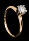 Lady's 14K Yellow Gold Solitaire 1/4 Carat Diamond