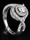 Lady's 14K White Gold and Diamond Ring