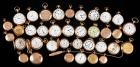 Lot of 36 Gold Filled and Plated Watches