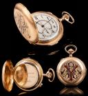 WITHDRAWN - Rare Tiffany & Co. 18K Yellow Gold Repeater Pocket Watch "ChronomÃªtre Haute PrÃ©cision 23 Rublis"