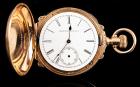 WITHDRAWN - 14 Karat Yellow Gold Closed Face Elgin Pocket Watch