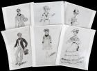 GIGI: The Stage Musical, 90 Black & White 8 x 10" Stills of the Costume Designs by Tony Nominee, Oliver Messel