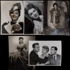 24 Oversized Glamour and Publicity Photos Including Lucille Ball, Maureen O'Hara, Luise Rainer, & Ilona Massey all by Acclaimed