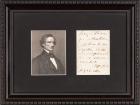 Davis, Jefferson Davis -- Civil War-date Autograph Endorsement Signed As CSA President