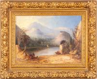 Artist Unknown. Magnificent Continental School (Early 19th Century) Scottish Landscape