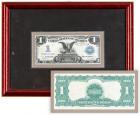 1899 American "Black Eagle" $1.00 Silver Certificate