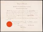 Harrison, Benjamin -- Document Signed as President