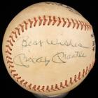 Mickey Mantle Signed Baseball with Full James Spence Letter of Authentication