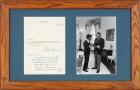 Nixon, Richard M. -- Typed Letter Signed With a Long Postscript to Sammy Davis, Jr.