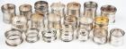 20 Sterling Silver Mixed Napkin Rings, Great for Casual Entertaining: Collection Nine