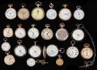 Group of 21 Pocket Watches