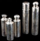 Tiffany & Co. Sterling Silver Vanity Bottles, Five Beautiful Pieces In Excellent Condition