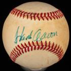 Hank Aaron: Signed Baseball Plus Autographed Photo, A True Legend of Baseball JSA Certified - 2