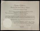 WITHDRAWN - Johnson, Lyndon Baines - Rare Document Appointing an Assistant Secretary of State - 2