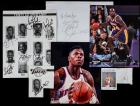 Fine Collection of 16 Basketball Greats' Autographs / Signed Photos, Michael Jordon, Patrick Ewing, Shaquille O'Neal, Kobe Bryan - 2