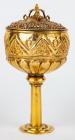 Very Impressive Majapahit Empire ( Eastern Java) 14K Yellow Gold Goblet with Lid - 2