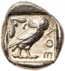 Attica, Athens. Silver Tetradrachm (17.19 g), ca. 454-404 BC EF - 2