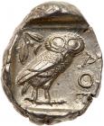 Attica, Athens. Silver Tetradrachm (17.20 g), ca. 454-404 BC Mint State - 2