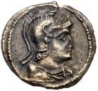 Commemorative Series. Silver 1/3 Siliqua (0.92 g), AD 330-354 EF