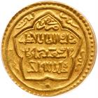 Arab-Asian Empires. Dinar, AH722 ANACS AU58