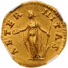 Diva Faustina I. Gold Aureus (7.34 g), died AD 140/1 - 2