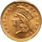 1883 $1 Gold Indian PCGS MS66