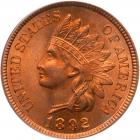 1892 Indian Head 1C PCGS MS65 RD