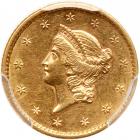 1854-S $1 Gold Liberty