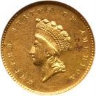 1856-S $1 Gold Indian