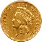 1856-S $3 Gold