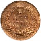 1864 Indian Head 1C. Bronze, with L PCGS MS63 RB - 2