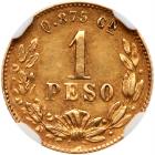 Mexico. Peso, 1901-Cn Q NGC AU55 - 2