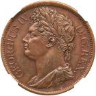 Ireland. Penny, 1822 NGC MS63 BR