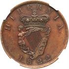 Ireland. Penny, 1822 NGC MS63 BR - 2