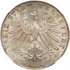 German States: Frankfurt am Main. 2 Gulden, 1852 NGC MS63