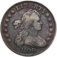 1800 Bust $1 PCGS Fine Details