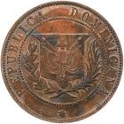 Dominican Republic. Essai 2 Centavos, 1878 Unc