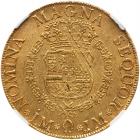 Peru. 8 Escudos, 1758-LM JM (Lima) NGC AU53 - 2