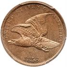 1858 Flying Eagle 1C. Sm Letters PCGS MS64