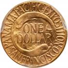 1915-S Panama-Pacific Gold $1 PCGS MS64 - 2