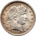 1907-O Barber 25C PCGS MS64