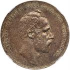 Sweden. 4 Riksdaler Riksmynt, 1864-ST. NGC AU58