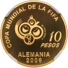 Argentina. 10 Pesos, 2004 NGC PF69 UC - 2